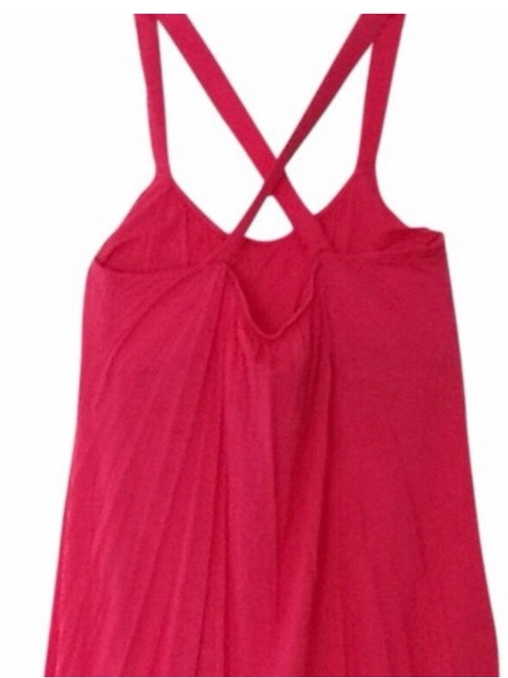 Sleeveless Crossback Tank Top in Dusty Plum